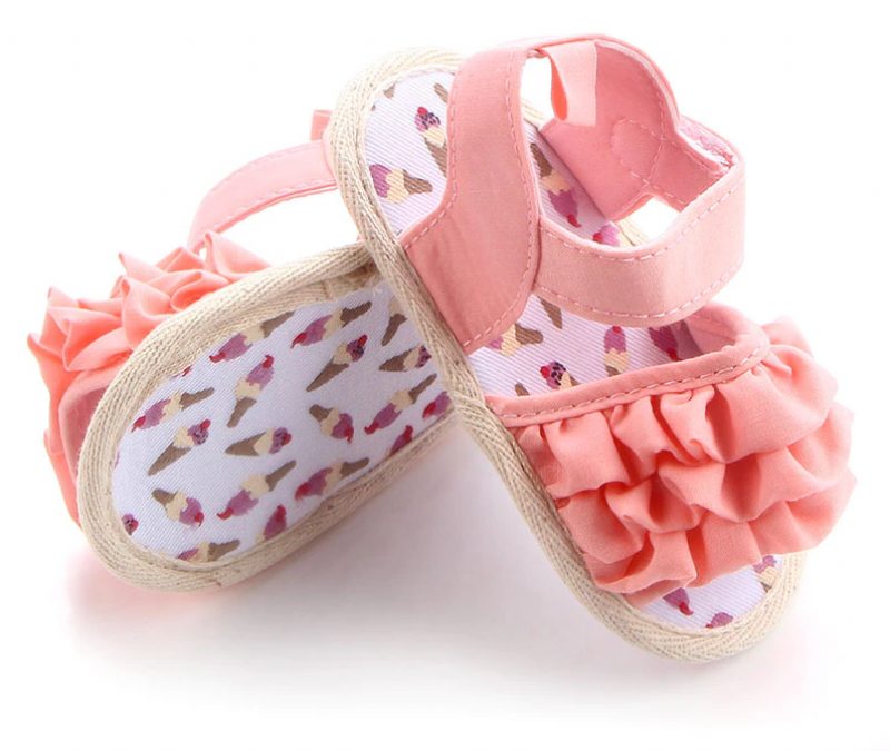 Marjorie Babypigers Afslappede Sandal - Hvid