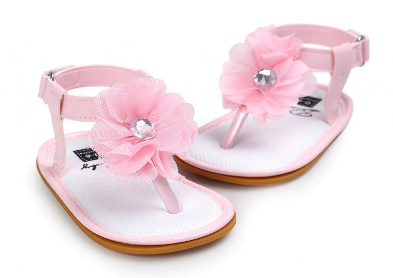 Marjorie Babypigers Afslappede Sandal - Hvid