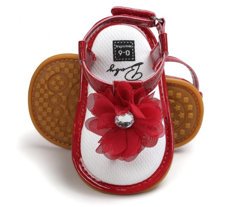 Marjorie Babypigers Afslappede Sandal - Hvid