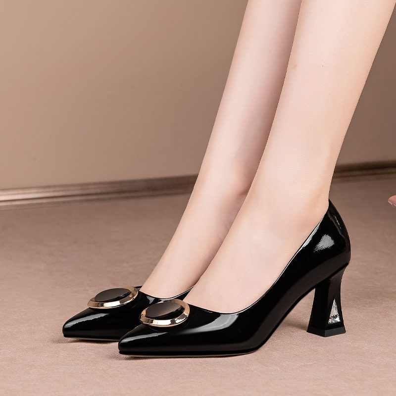 Marla Dame Dress Pumps - Sort