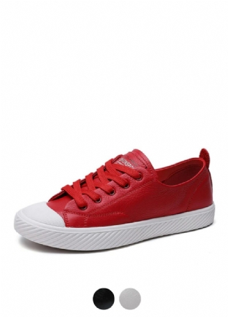Marley Flad Sneaker I Læder Til Kvinder