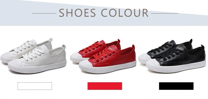 Marley Flad Sort Sneaker I Læder Til Kvinder - Sort