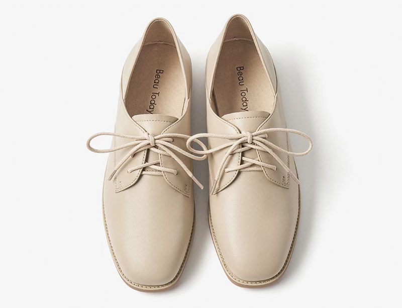 Martina Dame Loafer Sko - Abrikos