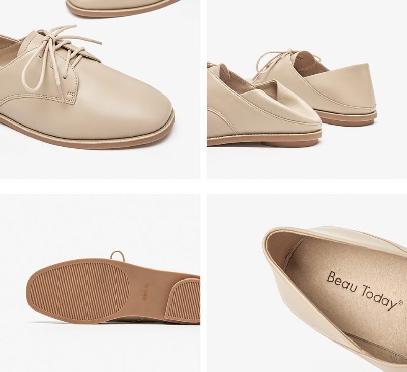 Martina Dame Loafer Sko - Abrikos