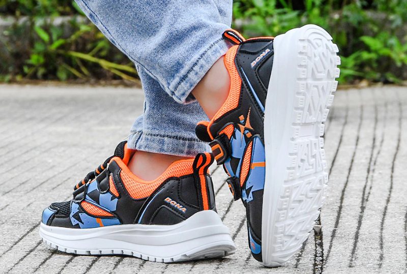 Martins Unisex Casual Sneaker Til Børn - Orange