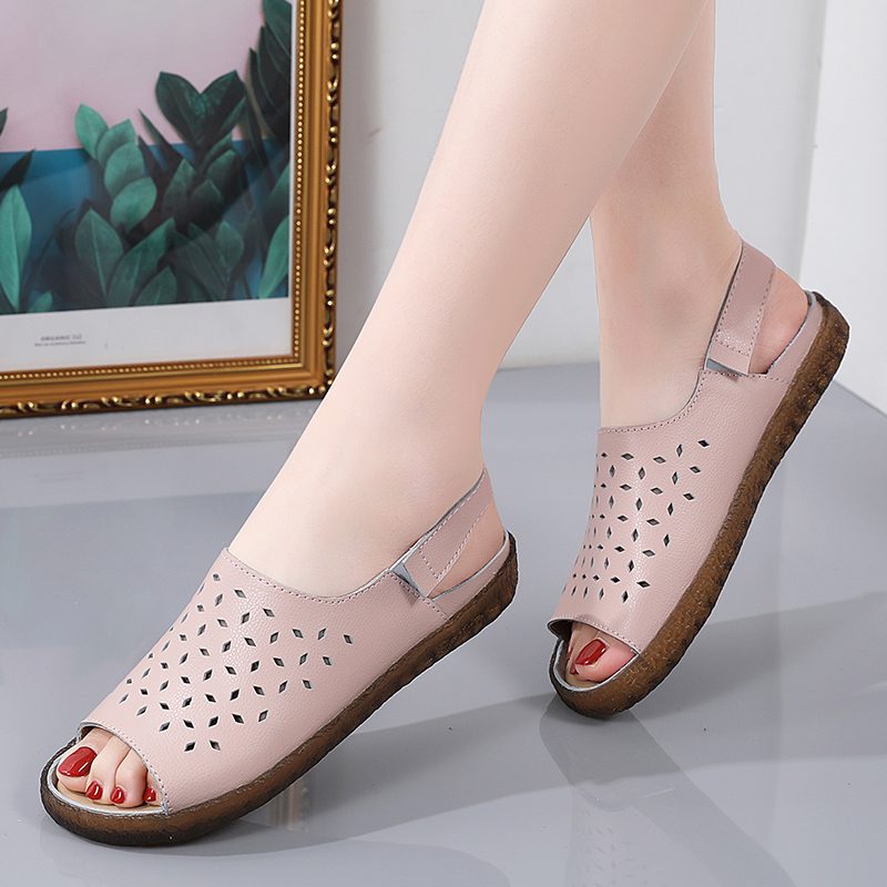 Mary Komfortabel Casual Sandal Til Kvinder - Gul