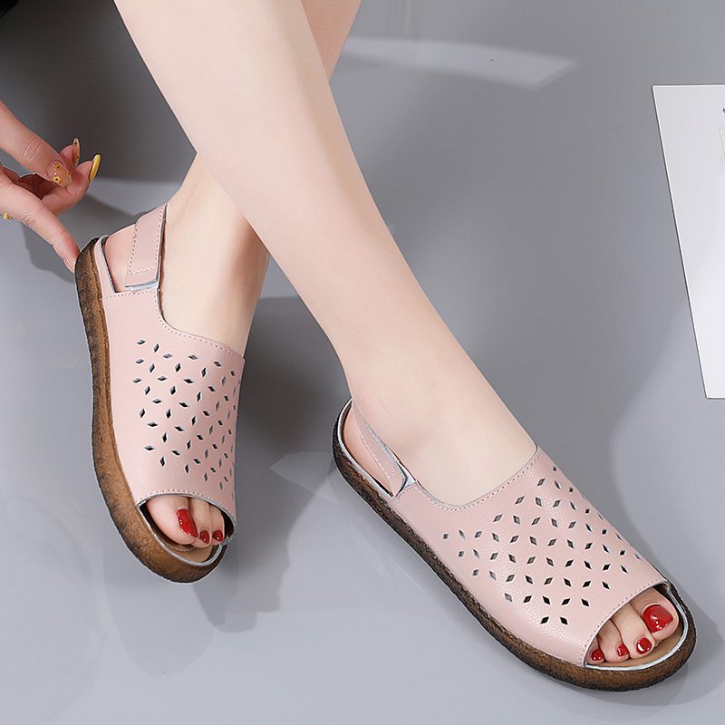Mary Komfortabel Casual Sandal Til Kvinder - Gul