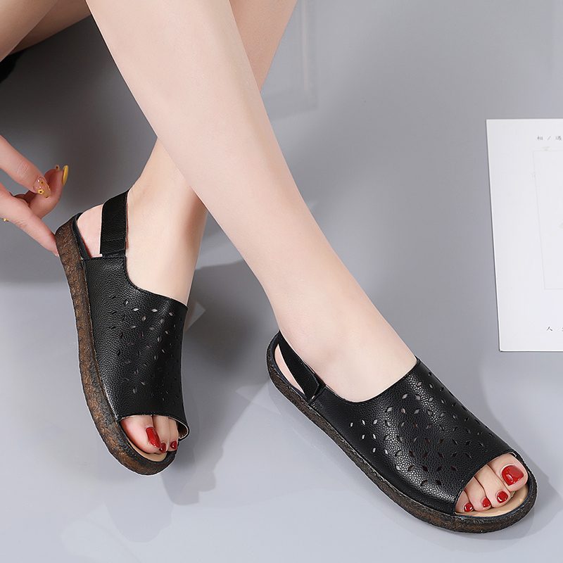 Mary Komfortabel Casual Sandal Til Kvinder - Gul