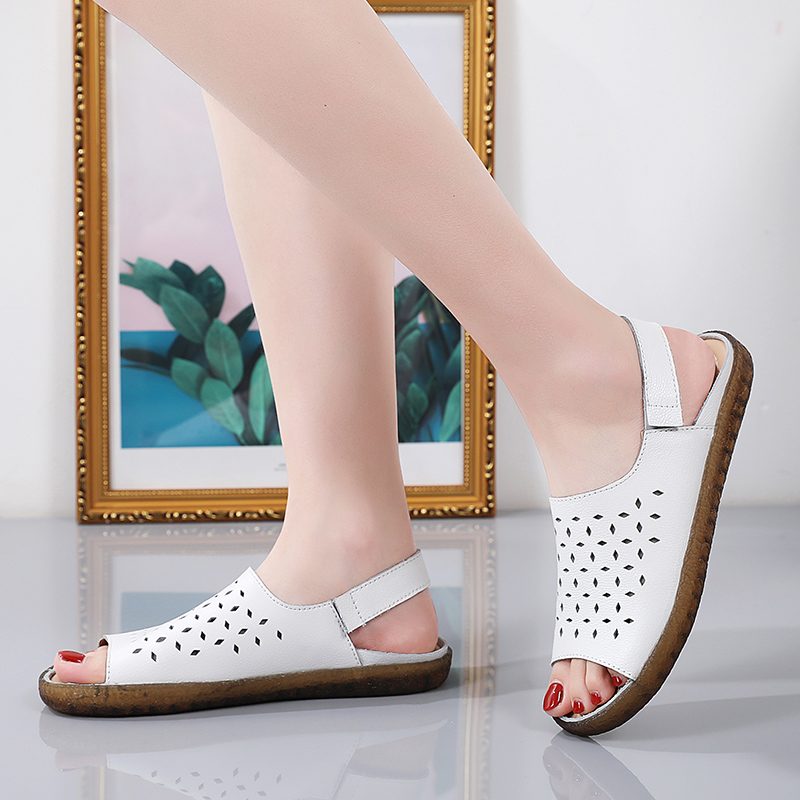 Mary Komfortabel Casual Sandal Til Kvinder - Gul