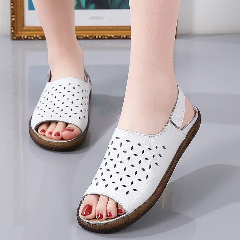 Mary Komfortabel Casual Sandal Til Kvinder - Gul