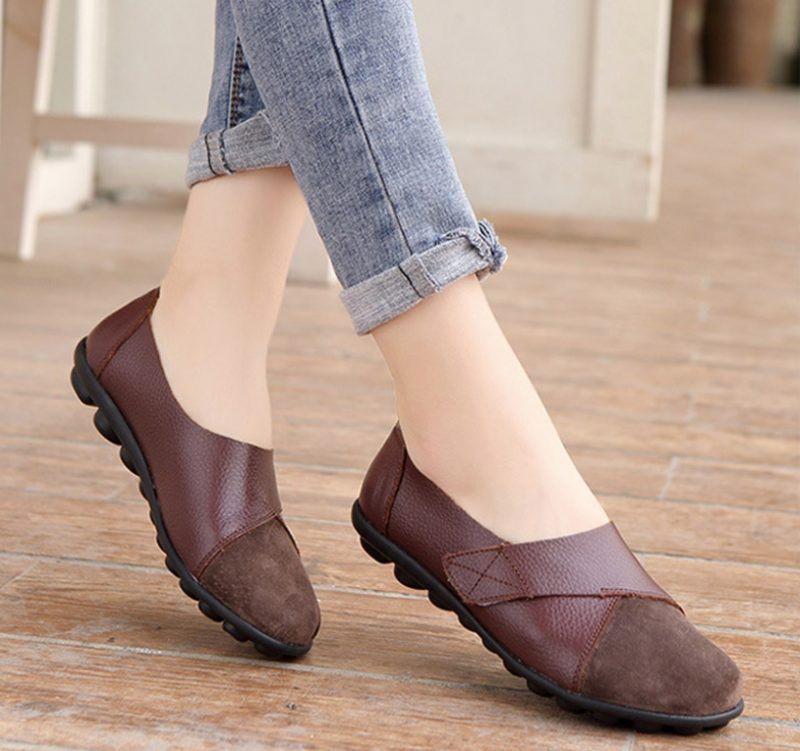 Maryse Dame Loafer Sko - Gul