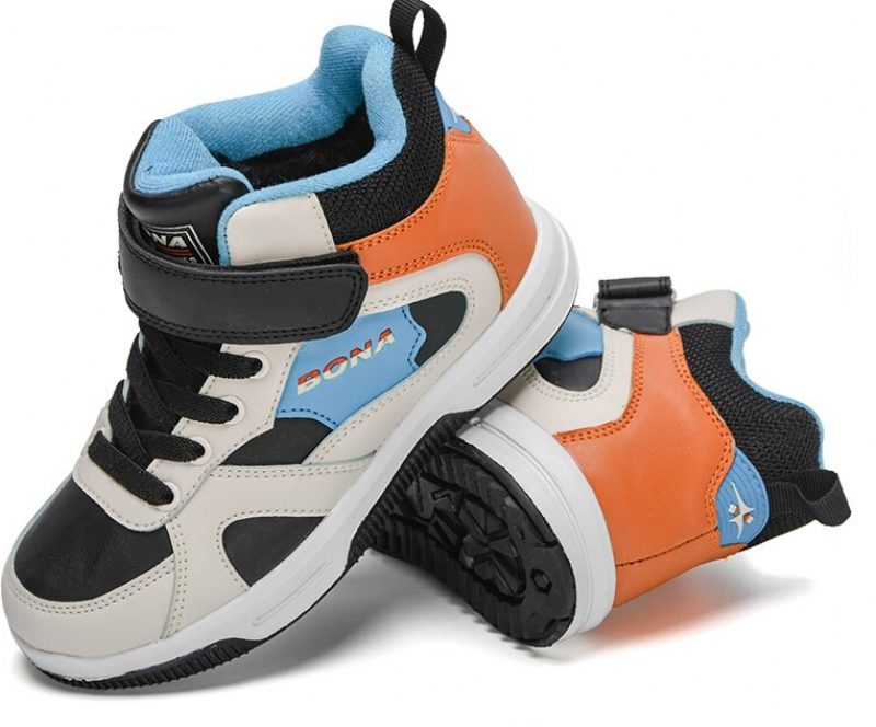 Matic High Top Sneaker Til Drenge - Blå