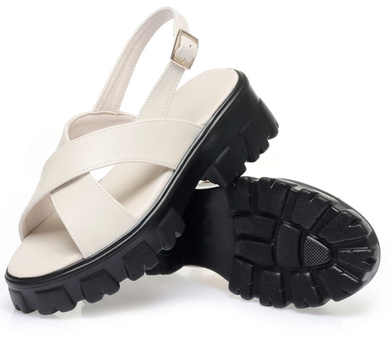 Mau Sandal Til Kvinder - Beige