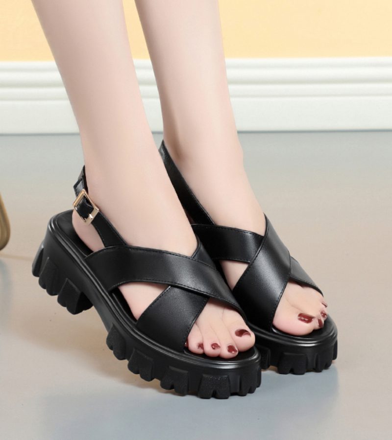 Mau Sandal Til Kvinder - Beige