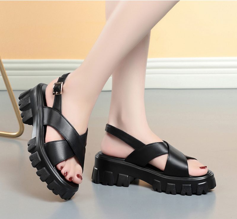 Mau Sandal Til Kvinder - Beige