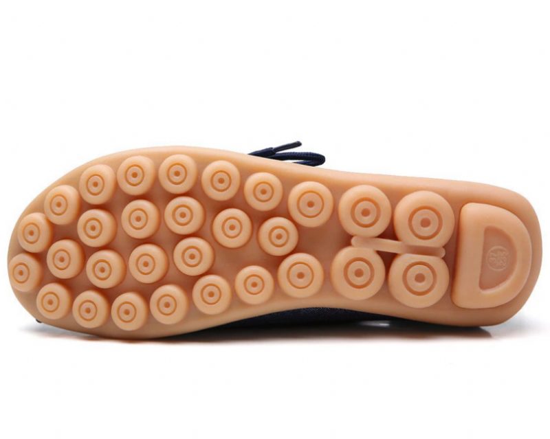 Mechi Dame Loafer Patent Flat Slip-on Sko - Sort