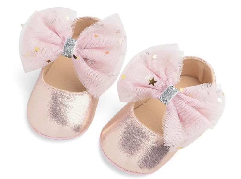 Megan Baby Piges Flade Sko - Pink