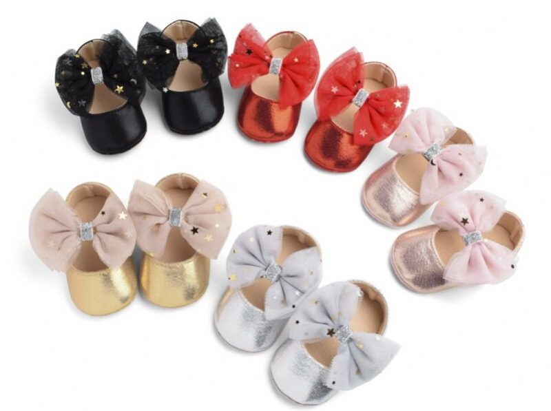 Megan Baby Piges Flade Sko - Pink