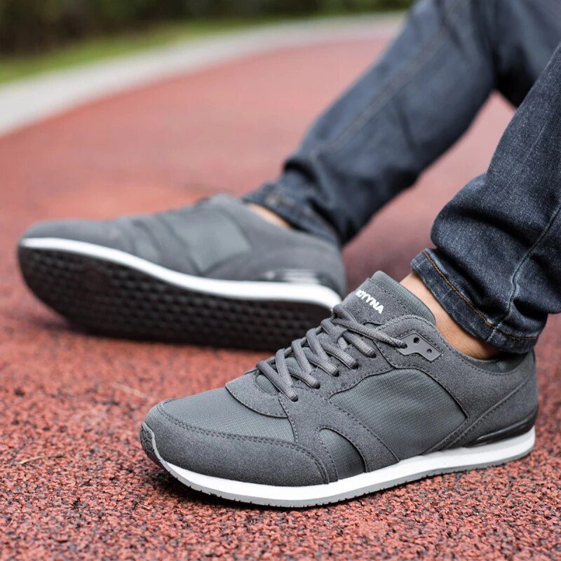 Mejbry Casual Sneaker Til Mænd - Grå
