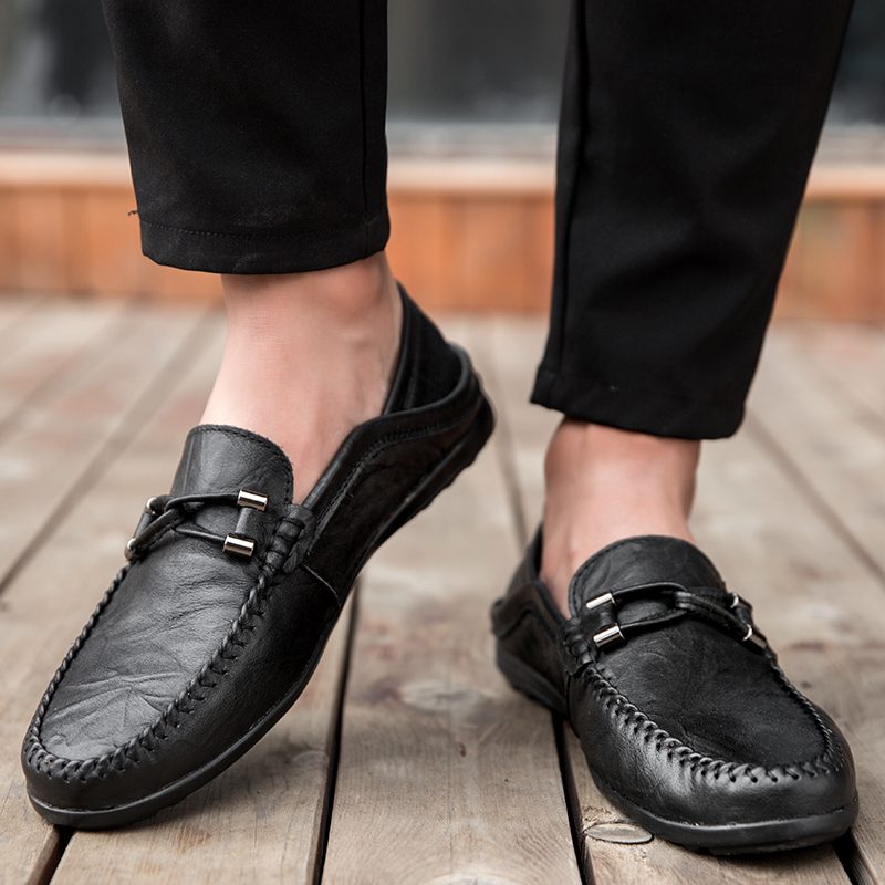 Melchor Loafers Dress Sko Til Mænd - Sort