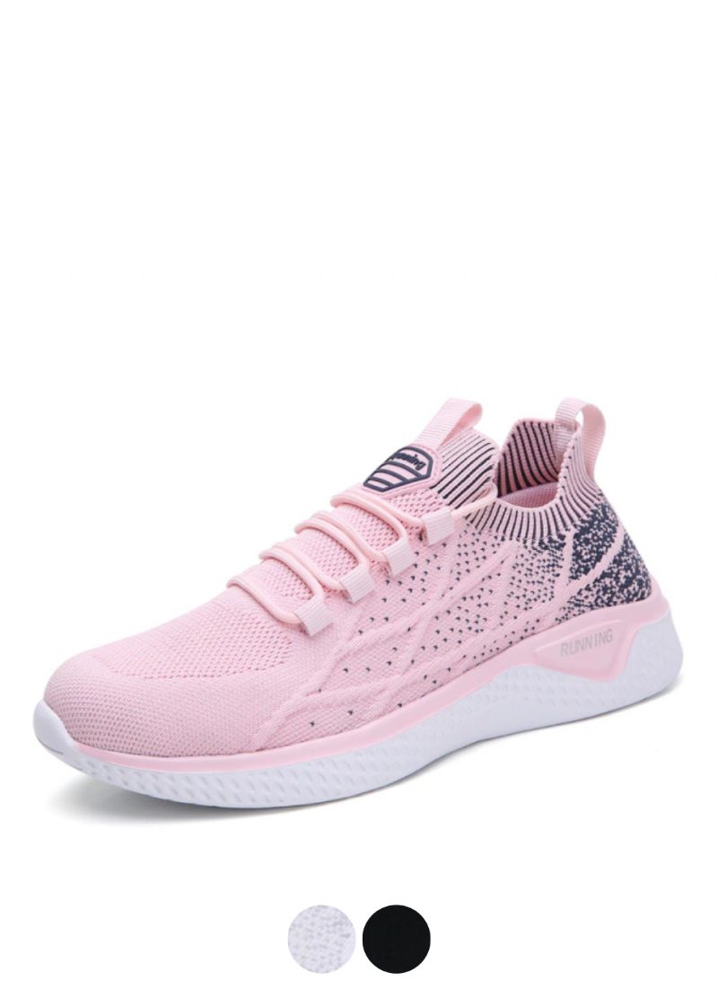 Melgen Dame Sneaker Komfortabel Snøre-up
