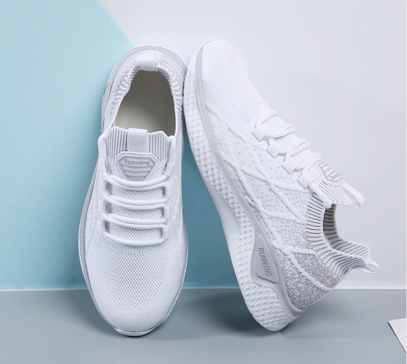 Melgen Dame Sneaker Komfortabel Snøre-up - Pink