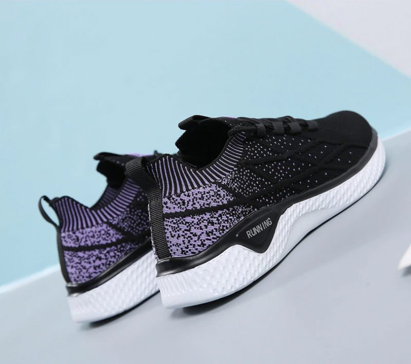 Melgen Dame Sneaker Komfortabel Snøre-up - Pink