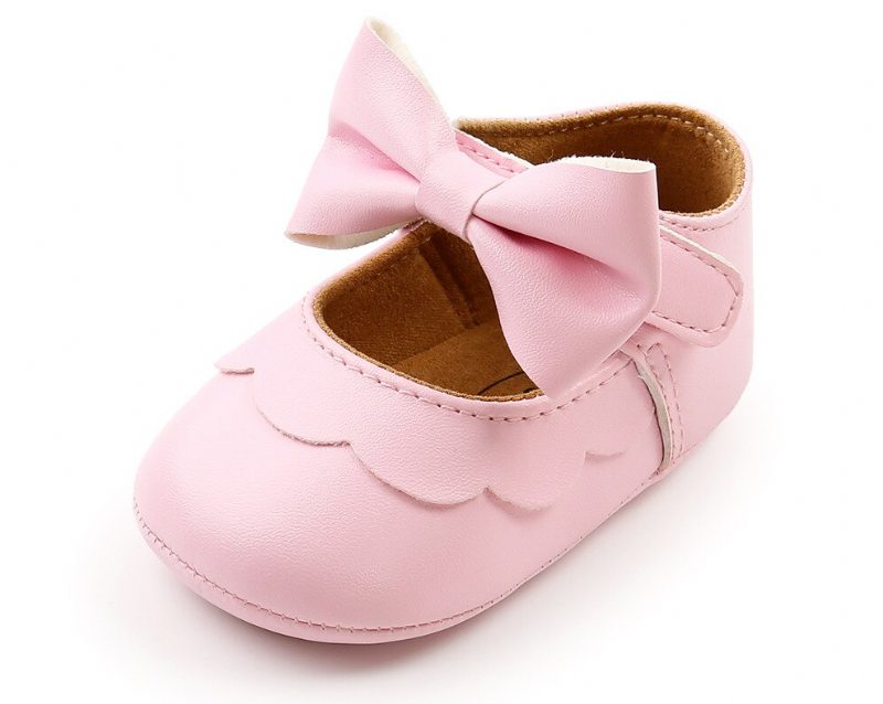 Melinda Baby Piges Flade Sko - Pink