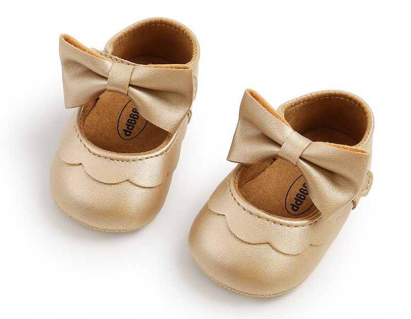 Melinda Baby Piges Flade Sko - Pink