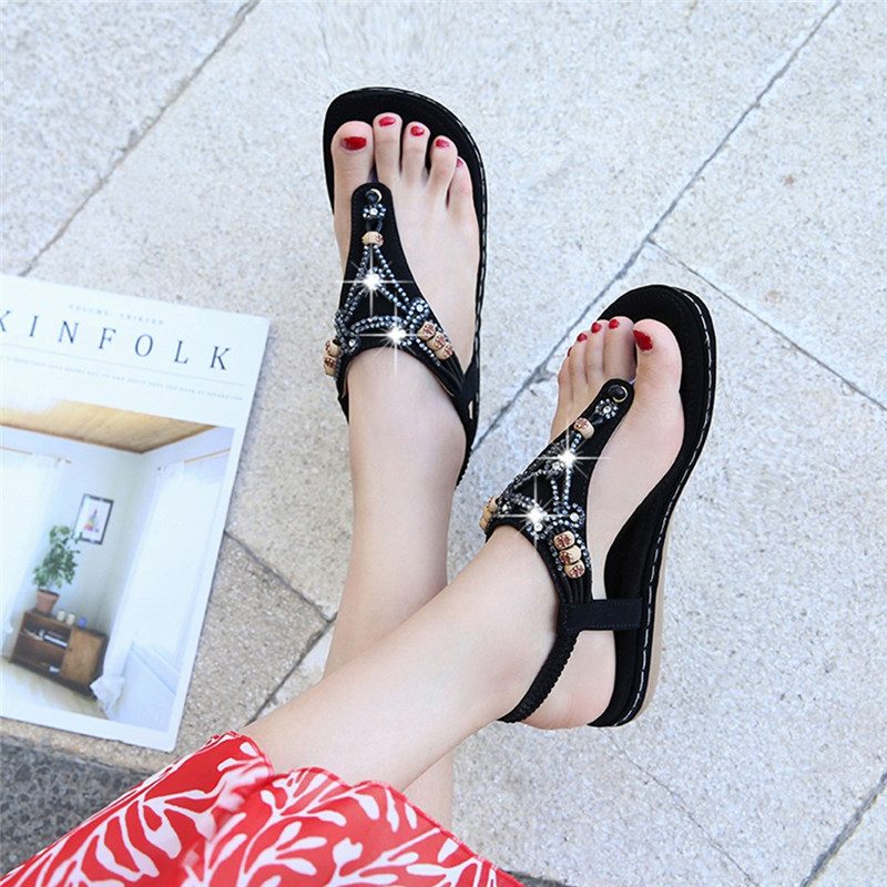 Melissa Flad Sandal Til Kvinder - Blå