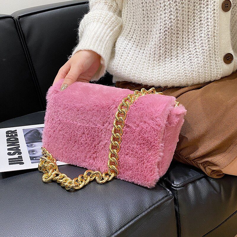 Mendez Small Crossbody-håndtaske Til Kvinder Med Klap - Sort