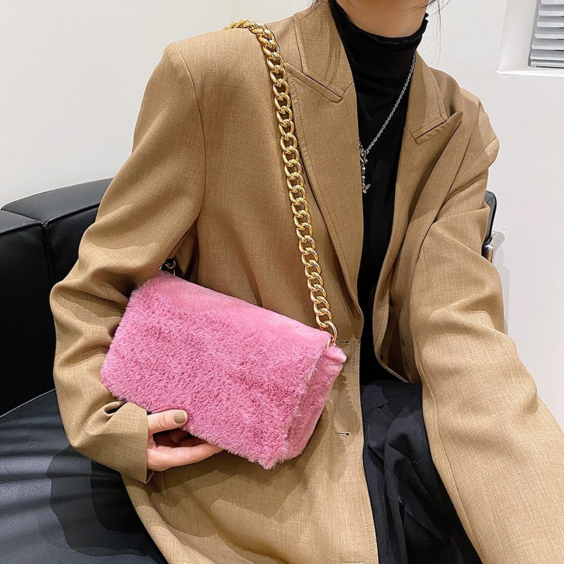 Mendez Small Crossbody-håndtaske Til Kvinder Med Klap - Sort