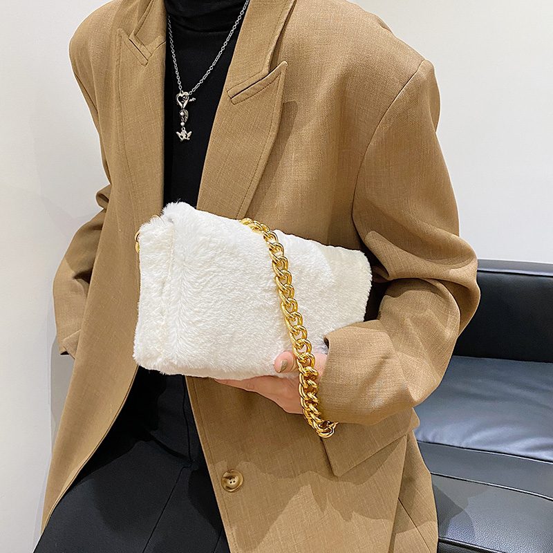 Mendez Small Crossbody-håndtaske Til Kvinder Med Klap - Sort