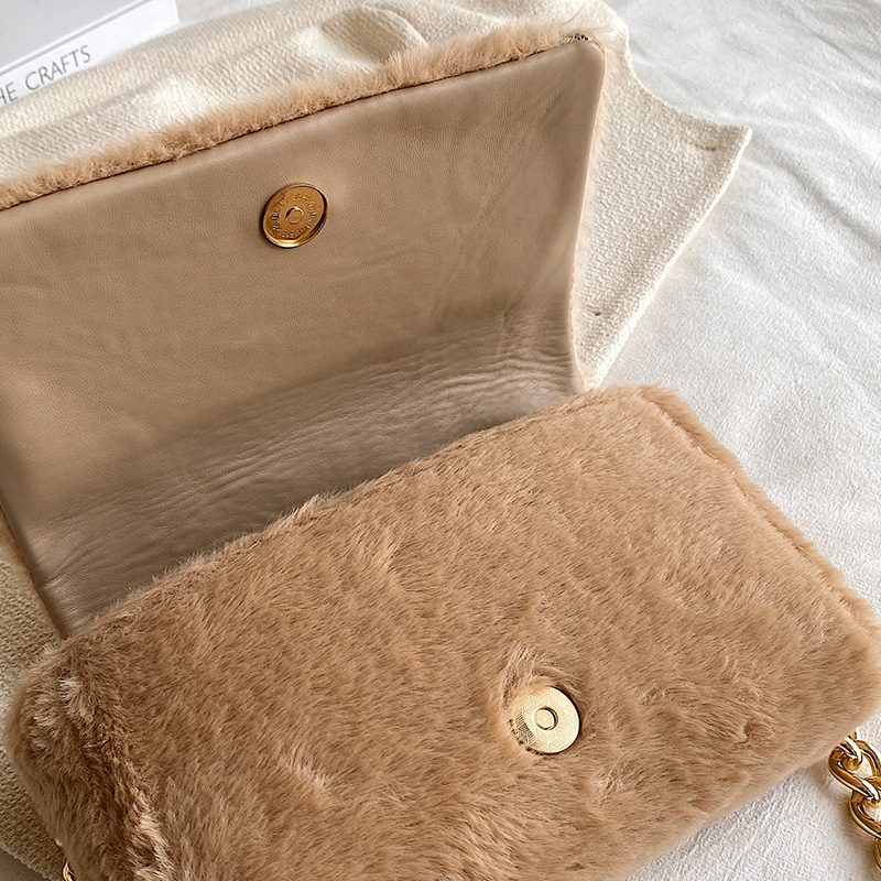 Mendez Small Crossbody-håndtaske Til Kvinder Med Klap - Sort