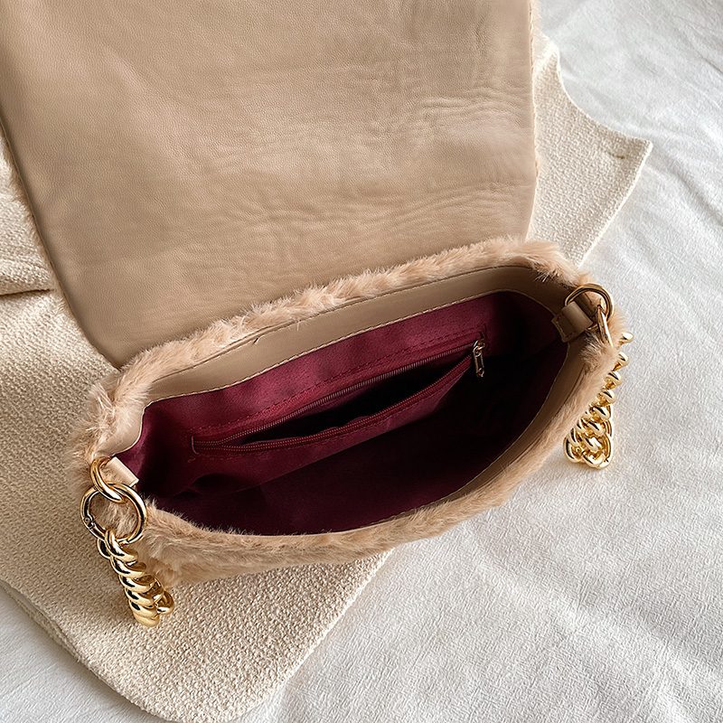 Mendez Small Crossbody-håndtaske Til Kvinder Med Klap - Sort