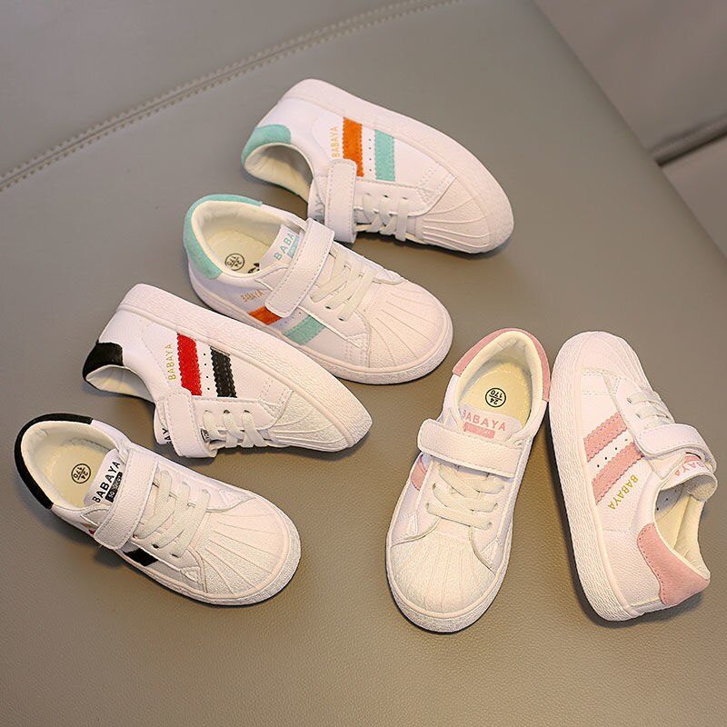 Menes Unisex Afslappet Sneaker Til Børn - Hvid