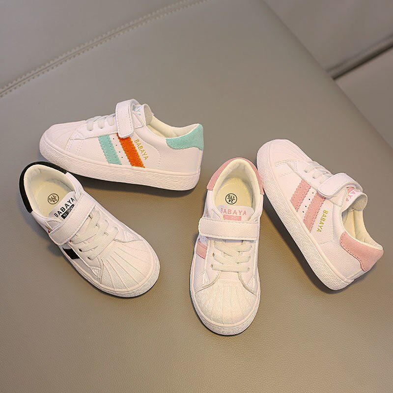 Menes Unisex Afslappet Sneaker Til Børn - Hvid