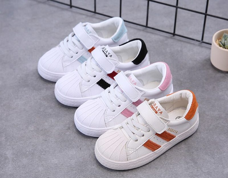 Menes Unisex Afslappet Sneaker Til Børn - Hvid
