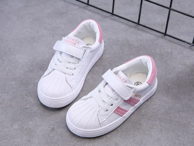 Menes Unisex Afslappet Sneaker Til Børn - Hvid