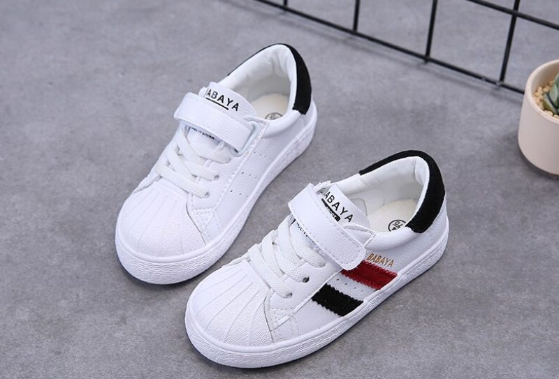 Menes Unisex Afslappet Sneaker Til Børn - Hvid
