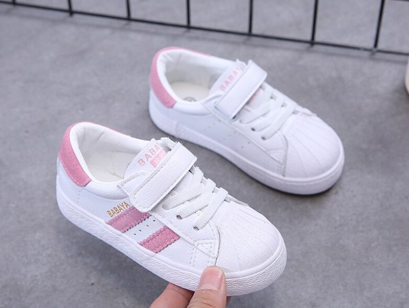 Menes Unisex Afslappet Sneaker Til Børn - Hvid