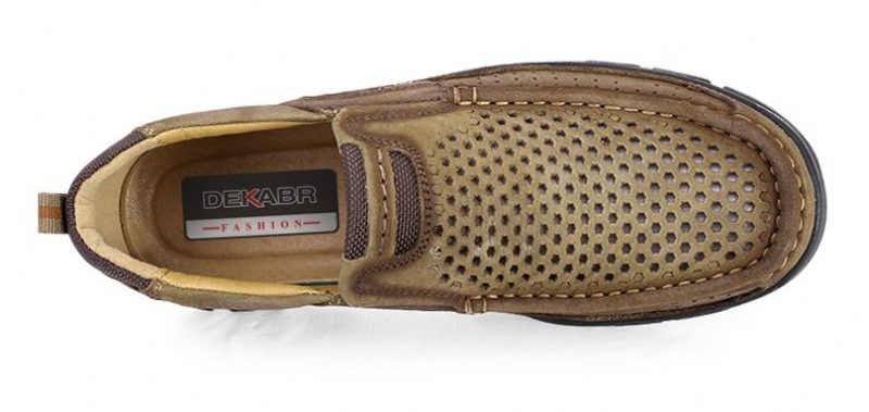 Menphis Loafers Fritidssko Til Mænd - Khaki