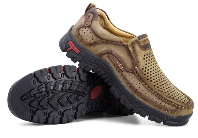 Menphis Loafers Fritidssko Til Mænd - Khaki