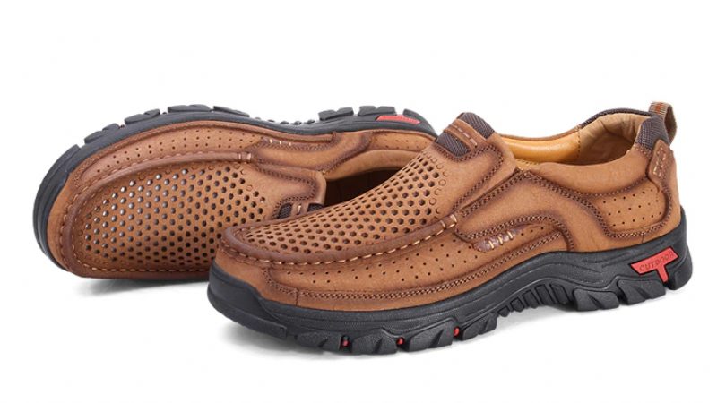Menphis Loafers Fritidssko Til Mænd - Khaki