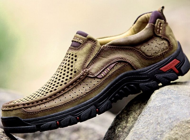 Menphis Loafers Fritidssko Til Mænd - Khaki