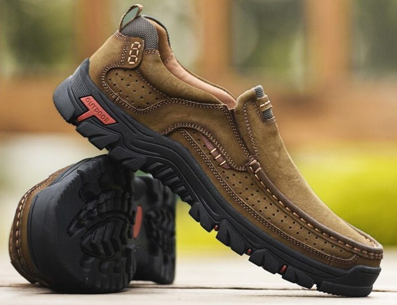 Menphis Loafers Fritidssko Til Mænd - Khaki