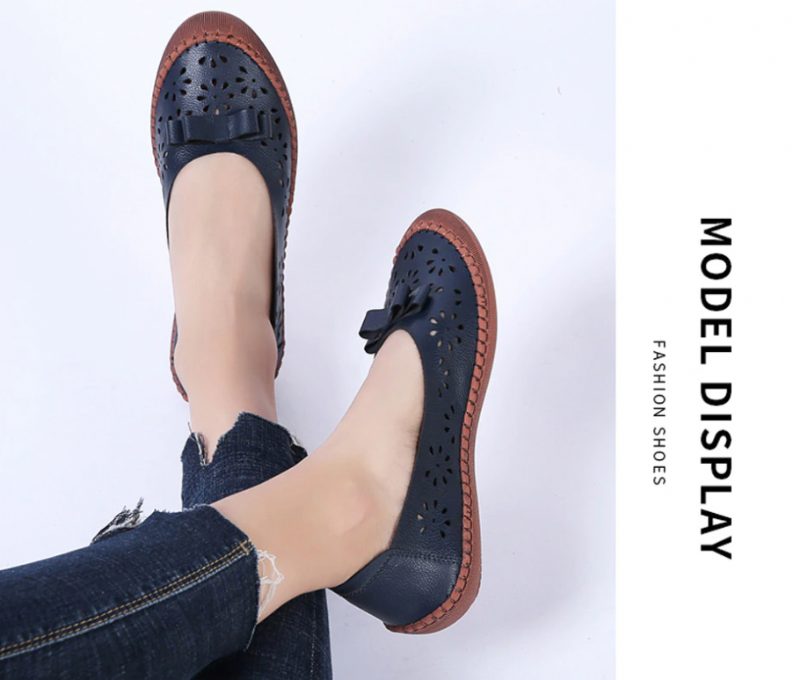 Merida Loafer - Rød sommerfugleknude