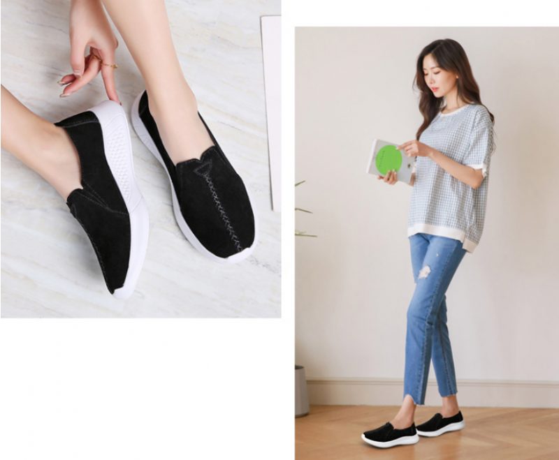 Merit Dame Loafer Sko - Sort