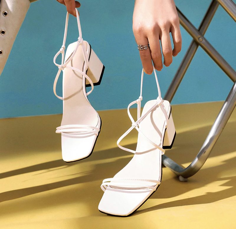 Merluza Sandaler - Hvid