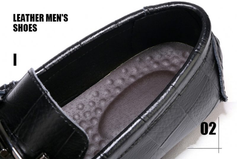 Methan Loafers Dress Sko Til Mænd - Blå